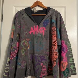 NWT- Magnolia Pearl Graphics Raji Hoodie